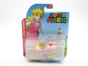 2017 Hot Wheels Super Mario Princess Peach Character Car (4/7) 海外 即決