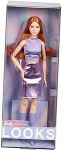 Looks Doll, Collectible No. 20 with Red Hair and Modern Y2K Fashion, Lavender 海外 即決