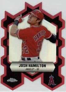 2013 Josh Hamilton Topps Chrome Chrome Connections Die-Cut #CC-JH (F620) 海外 即決