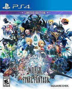 World of Final Fantasy Limited Edition - PlayStation 4 (Sony Playstation 4) 海外 即決
