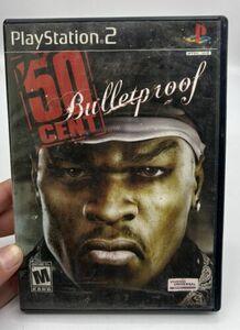 50 Cent Bulletproof Sony PlayStation 2 Ps2 2005 CIB Action Adventure Hip Hop Fun 海外 即決