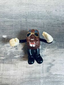 California Raisin with Rope Arms and Squishy Body 1980 海外 即決