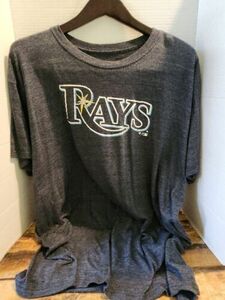 Rays Baseball T Shirt Size 2x Fanatics Blue Florida 海外 即決