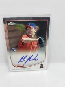 2013 Topps Chrome Rookie Autograph #24 Nick Maronde Los Angeles Angels 海外 即決