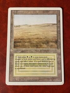 MTG Magic The Gathering SAVANNAH Dual Land REVISED EDITION INVEST! VINTAGE! $$$ 海外 即決