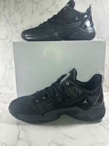 Jordan One Take 2 Men's ブラック Metallic Silver Basketball Shoes Sz 12 CW2457 001 海外 即決