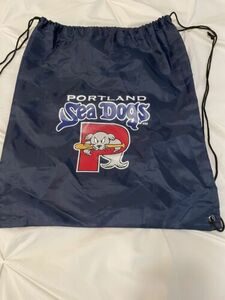 Portland Sea Dogs drawstring backpack cinch sack Boston Red Sox Affiliate Maine 海外 即決