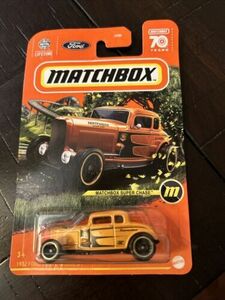 Matchbox Orange 1932 Ford Coupe Model B Super Chase 2023 Mattel Metal Die Cast 海外 即決