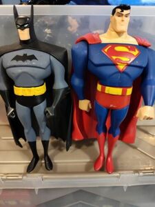 Batman Superman 10 Inch Figures 海外 即決