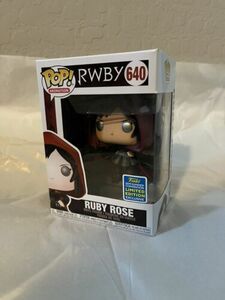 RWBY Ruby Rose Funk Pop! Shared Exclusive Sticker 海外 即決