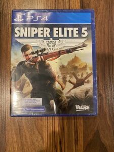 Sniper Elite 5 Playstation 4 PS4 BRAND NEW FACTORY SEALED 海外 即決