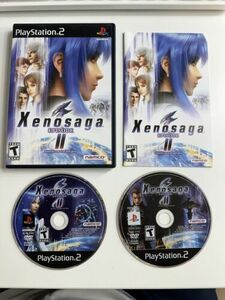Xenosaga 2: Episode II (Sony PlayStation 2 PS2, 2005) Complete CIB 海外 即決
