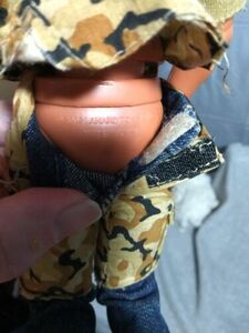 Ultra Corp Miltary brown hair beard Soldier Action Figure 2002 Lanard Gi Joe 海外 即決