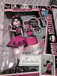 Doll Monster Draculaura Picture Day 2012 MIB 海外 即決