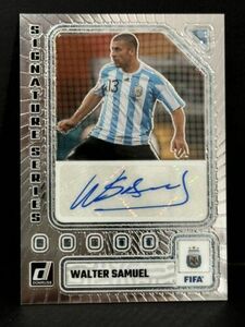 2023-24 Panini Donruss Soccer FIFA Argentina Signature Series Walter Samuel Auto 海外 即決