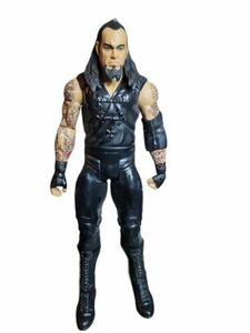 WWE Undertaker w/ ponytail in black Wrestling Action Figure Mattel WWF 2017 海外 即決