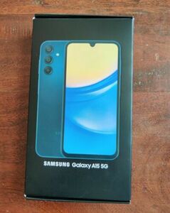 Samsung Galaxy A15 5G 128GB (Boost Mobile) SM-A156U Blue Black - NEW Sealed 海外 即決