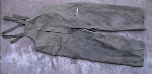Old Relic US WW2 style Korean War 1953 Dated USN Navy Trousers Wet Weather USED 海外 即決