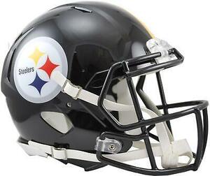 Pittsburgh Steelers Revolution Speed Authentic Football Helmet 海外 即決