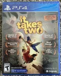 It takes two - Sony PlayStation 4 PS4 BRAND NEW DAMAGED SEAL 海外 即決