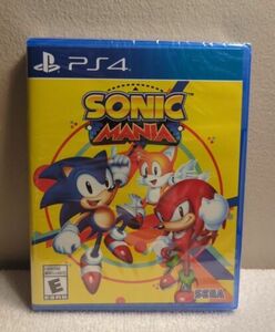 Sonic Mania Sony PlayStation 4 PS4 Sealed 海外 即決