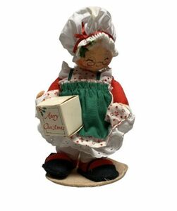 Vintage 1989 Annalee Mrs Clause Figure 海外 即決