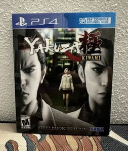 COMPLETE Yakuza Kiwami: SteelBook Edition (Sony PlayStation 4, 2017) PS4 海外 即決