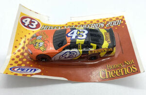 Honey Nut Cheerios Car 2001 Vintage Die-Cast Nascar 1:64 Scale John Andretti #43 海外 即決