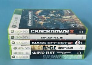 Lot of 6 Xbox 360 Games — Tested/Working — Complete CIB — See Description 海外 即決