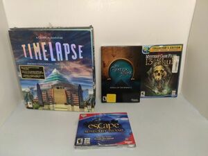 PC Puzzle Adventure Game Bundle (4 Games) Like Myst 海外 即決