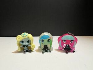 Monster High Minis Gem Ghouls Draculaura & Frankie With Sporty Lagoona Lot Of 3 海外 即決