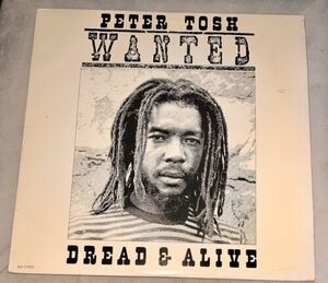 Peter Tosh LP Wanted Dread & Alive ローリング・ストーンズ Records Vinyl 海外 即決