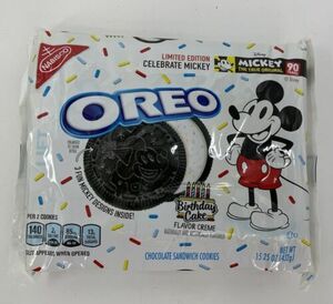 Nabisco Celebrate Mickey Oreo Cookies Limited Edition Collectible (Expired) 海外 即決