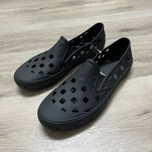 バンズ Slip On Trek Men’s 29cm(US11) Rubber Waterproof Outdoor Shoes Sneaker ブラック 海外 即決