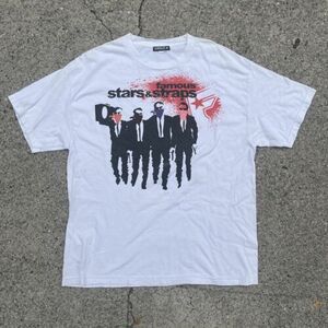 Vintage Famous Stars and Straps Resevoir Dogs Y2K Tee T-Shirt Size XL Rare 海外 即決