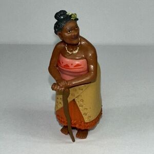 Disney Moana Family Grandma Mother Toy Figure Figurine Cake Topper 2” Playset 海外 即決