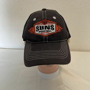 Team Shop Authentic Premiums Phoenix Suns SnapBack Trucker Cap Hat Black ~ Child 海外 即決