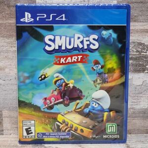 Smurfs Kart (PS4, Sony PlayStation 4) Brand New Factory Sealed 海外 即決