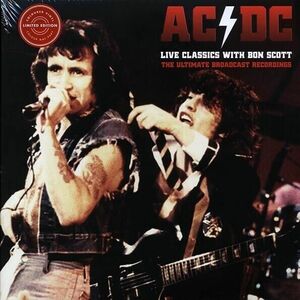 AC/DC - LIVE CLASSICS WITH BON SCOTT NEW 新品未開封 2 LP COLOR バイナル LIMITED EDITION 海外 即決