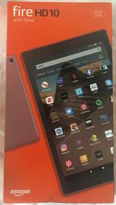 AMAZON FIRE HD10 ~PLUM~ 32GB w/ALEXA BRAND NEW FACTORY SEALED FREE SHIPPING 海外 即決