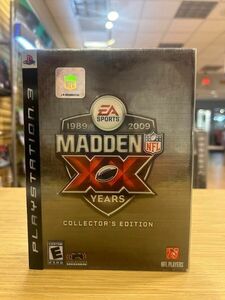 Madden NFL 09 - 20th Anniversary Collector's Edition (Sony PlayStation 3, 2008) 海外 即決