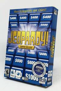 Jeopardy Super Deluxe - Windows/Mac - Trivia Game - NEW 海外 即決