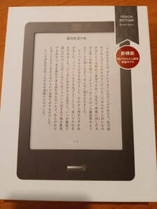 Kobo Touch 2GB, Wi-Fi, 6in - Black N905-KJP-B factory sealed brand new 海外 即決