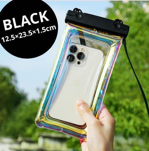 452 スマホ 防水 ケース 海 水遊び 水中撮影 防水ポーチ カバー オーロラ 写真 iPhone 密閉 かわいい 首掛け アウトドア 川 海