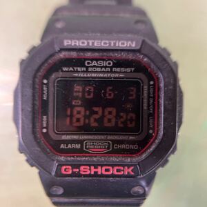 ★動品 G-SHOCK Gショック CASIO DW-5600CL 