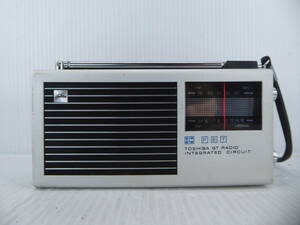 ** Toshiba GT радио FM/AM античный compact радио IC-70 рабочий товар в подарок новый товар с батарейкой **