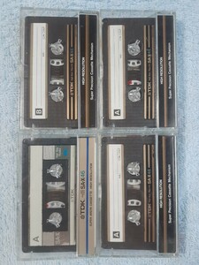 TDK SA-X 46 カセットテープ 46分 4本クローム Hi Position Type II 録音済み　中古美品　録音防止ツメあり