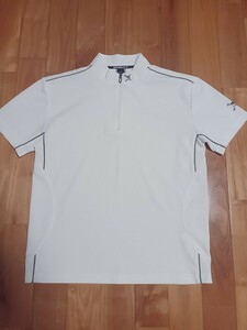 OAKLEY GOLF Oacley Golf Zip рубашка с коротким рукавом M белый 
