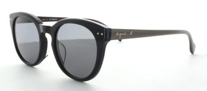  Agnes B SG 51-0002-3 black gray ju genuine products regular handling shop agnes b sunglasses stock goods UV cut fashion 