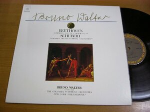 LPu997／ワルター：ベートーヴェン 交響曲第5番「運命」/シューベルト 交響曲第8番「未完成」.